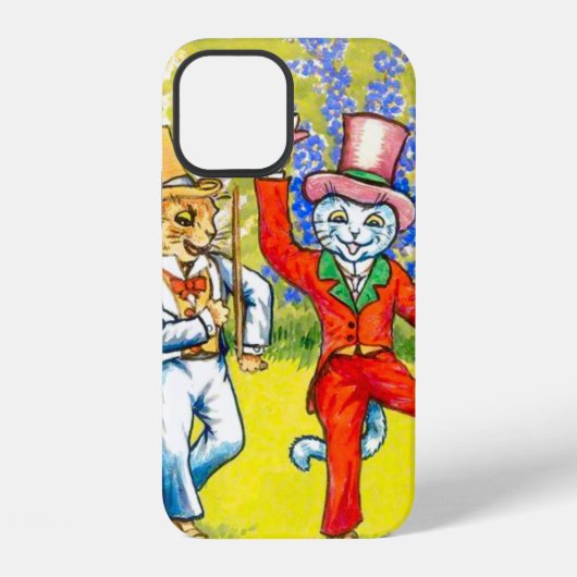 ダンシングキャッツ iPhoneケース (裏面)