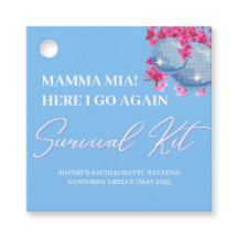 ダンシングクイーン ブライズメイドパーティー サバイバルキット タグ