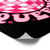 ダンシングクイーン レトロ 花嫁の友達 70年代 ディスコ バチェロ ポスター (角)