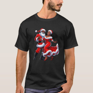 ダンシングサンタとクラウス夫人 Tシャツ