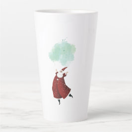 ダンシングサンタクロース クリスマス カフェラテマグ