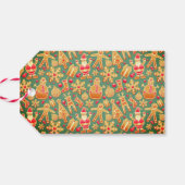 ダンシングサンタ - ミディアム ギフト バッグ ギフト T ギフトタグ (裏面横)