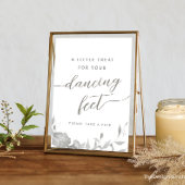 ダンシングシューズ フリップフロップ サイン ミニマル モダン ボヘミア 招待状