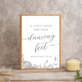 ダンシングシューズ フリップフロップ サイン ミニマル モダン ボヘミア 招待状