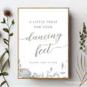 ダンシングシューズ フリップフロップ サイン ミニマル モダン ボヘミア 招待状