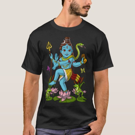 ダンシングシヴァ・ナタラージャ Tシャツ (正面)
