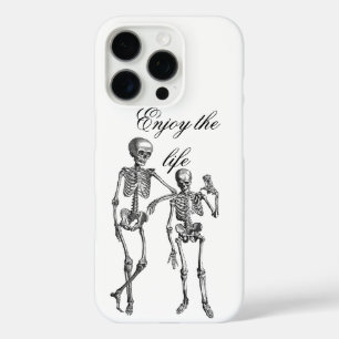 ダンシングスケルトンイラスト iPhone 16 PROケース