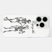 ダンシングスケルトンイラスト Case-Mate iPhoneケース (裏面 (横))