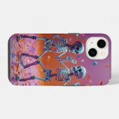 ダンシングスケルトン iPhoneケース (裏面横)