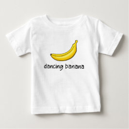 ダンシングバナナ ベビーTシャツ