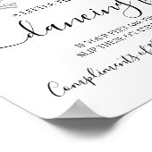 ダンシングフィート フリップフロップ ウェディング レセプション サイン (角)