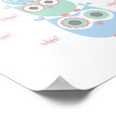 ダンシングフクロウのポスター ポスター (角)