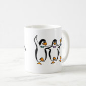 ダンシングペンギン コーヒーマグカップ (正面右)