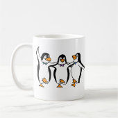 ダンシングペンギン コーヒーマグカップ (左)