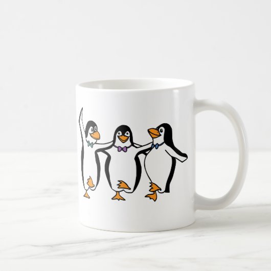 ダンシングペンギン コーヒーマグカップ (右)