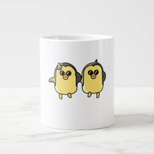 ダンシングペンギン ジャンボコーヒーマグカップ (正面)