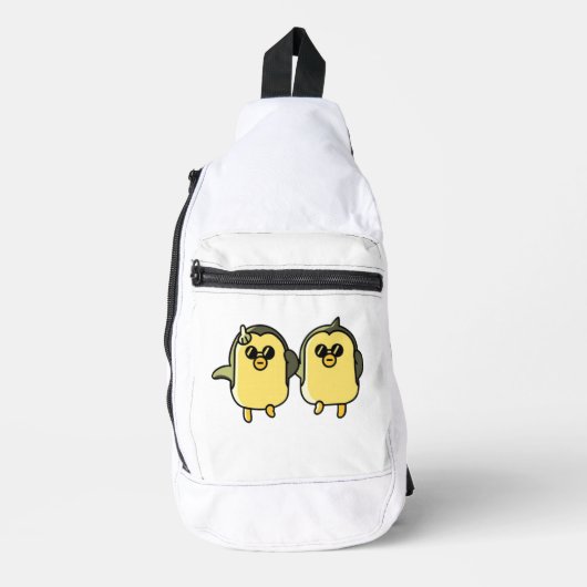 ダンシングペンギン スリングバッグ (正面)