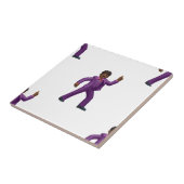 ダンシングマン絵文字 タイル (側面)