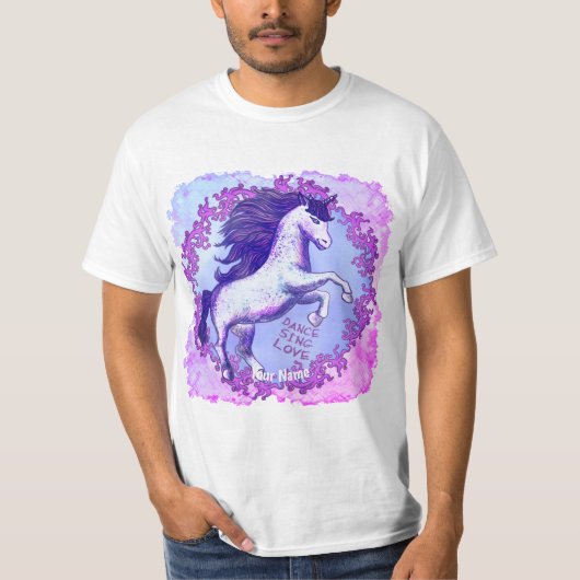 ダンシングユニコーン Tシャツ (正面)