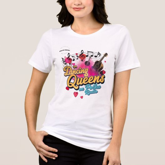 ダンシング・クイーンズTシャツ トライブレンドTシャツ (正面)