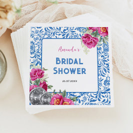 ダンシング・クイーン マンマ・ミア ディスコ ブライダルシャワー スタンダードカクテルナプキン