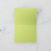 ダンシング ドルフィン 折りたためるサンキューカード サンキューカード (内部)