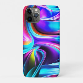 ダンシング・ネオンライト - 青 iPhone 11 PROケース
