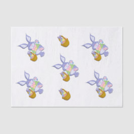 ダンシング パープル イースター バニー ラベンダー 薄葉紙