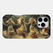 ダンシング・ムーン・ゴッデス iPhone カーゼ iPhoneケース (裏面横)