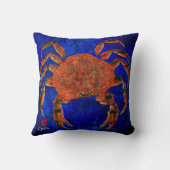 ダンジェネスカニ – 装飾用クッション クッション (裏面)