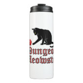 ダンジョンおもしろい・ミオウスターRPG猫とサイコロ タンブラー (正面)