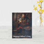 ダンジョンとドラゴンが父の日札をテーマにした カード (黄色い花)