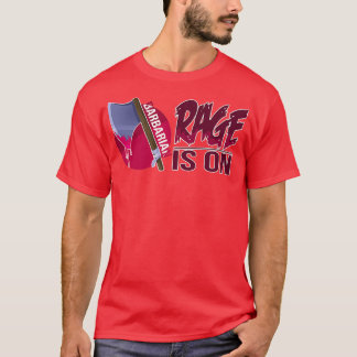 ダンジョンとドラゴンズクラシックバーバリアンTシャツ Tシャツ