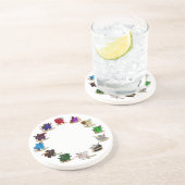 ダンジョンとドラゴンズクラスサイコロデザイン コースター (側面)