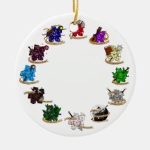 ダンジョンとドラゴンズクラスサイコロデザイン