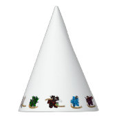 ダンジョンとドラゴンズクラスサイコロデザイン パーティーハット (右)