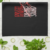 ダンジョンとドラゴンズ悪魔の秋がヒーローを立てる キッチンタオル (折り畳み)