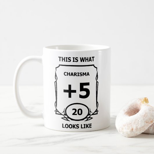 ダンジョンとドラゴンズCharisma Mug コーヒーマグカップ (ドーナツ)