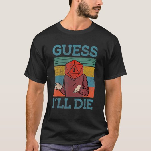 ダンジョンを死ぬかと思う素晴らし Tシャツ (正面)
