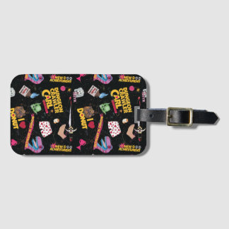 ダンジョンクローラーカールのコラージュ ラゲッジタグ