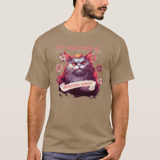ダンジョンクローラーカールの家族のプリンセスドーナツ Tシャツ