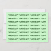 ダンジョンズのオレンジドラゴンズ~パーティの招待状! 招待状 (裏面)