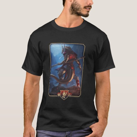 ダンジョンズ&ドラゴンズ 2024 モンクキーアート Tシャツ (正面)