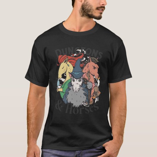 ダンジョンズ&ホース Tシャツ (正面)