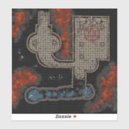 ダンジョンタイルのシール:オカルト地下 シール