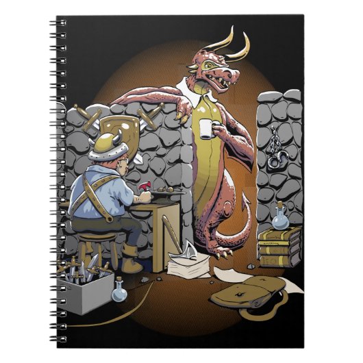 ダンジョン宇宙 ノートブック (正面)