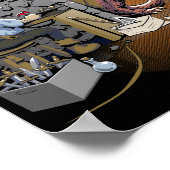 ダンジョン宇宙 ポスター (角)