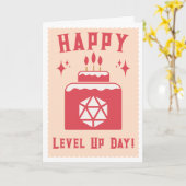 ダンジョン&ドラゴン誕生日カード カード (黄色い花)