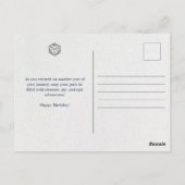 ダンジョン&ドラゴン誕生日 ポストカード (裏面)