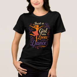 ダンスが大好きな人 トライブレンドTシャツ